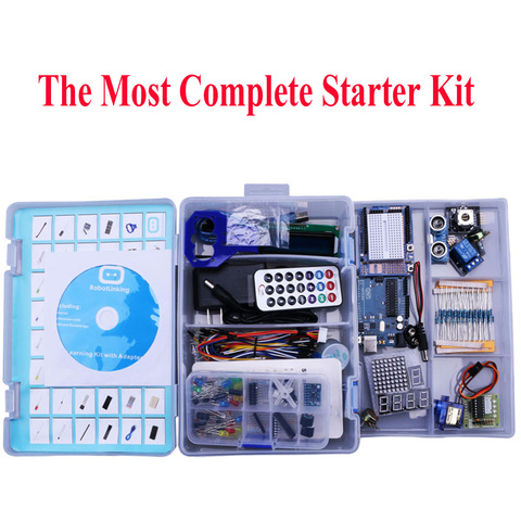 Elego UNO Project The Most Complete Starter Kit for  UNO R3 Mega2560 Nano with Tutorial / Power Supply / Stepper Motor ► Photo 1/6