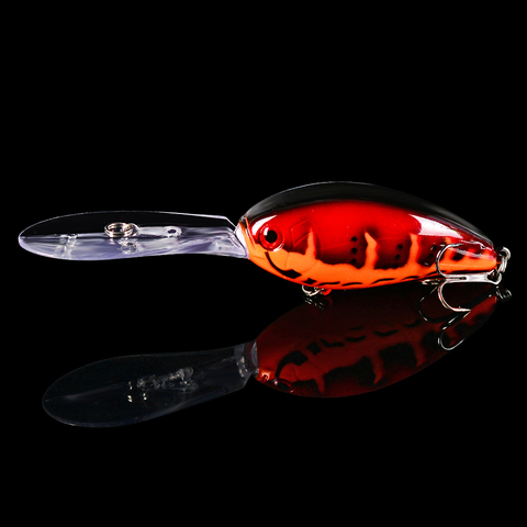 3D Eyes New Hard 1pc Crankbait Fishing lure Fishing Bait 17.5g-0.62oz 6 color fishing tackle 6# Hook With Sample Opp Bag ► Photo 1/6