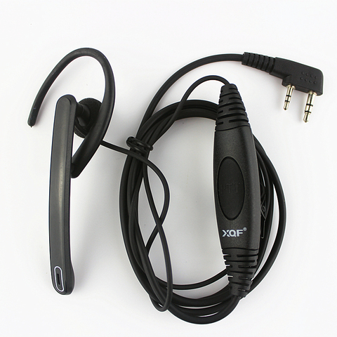 New Ear Rod Headphones Big PTT Earpiece Mic Tactical Earphone For Linton Kenwood Puxing Baofeng Radio ► Photo 1/4