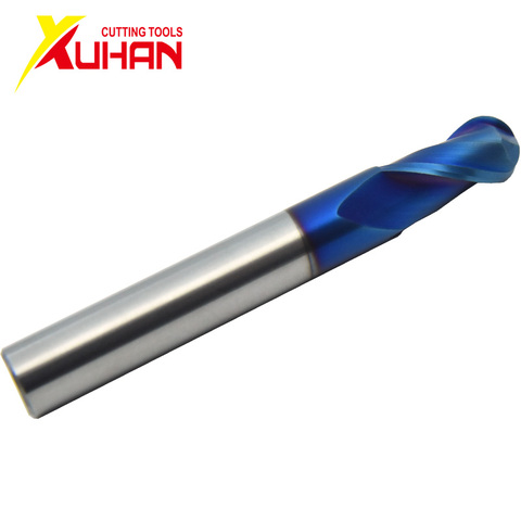 Milling Cutter Alloy Coating Tungsten Steel Tool Cnc Maching Hrc65 Ball Nose Endmills XUHAN Top Milling CutterMachine Endmill ► Photo 1/3