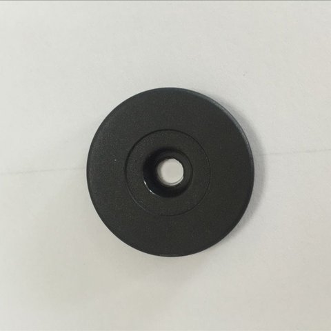 13.56MHZ Waterproof Round 30mm ABS Coin anti-metal Black NFC ISO14443A RFID MF Classic 1K® 1K Tag 100PCS/PACK ► Photo 1/3