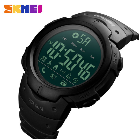 Men's Sport Smart Watch SKMEI Brand Fashion Pedometer Remote Camera Calorie Bluetooth Smartwatch Reminder Digital Wristwatches ► Photo 1/6