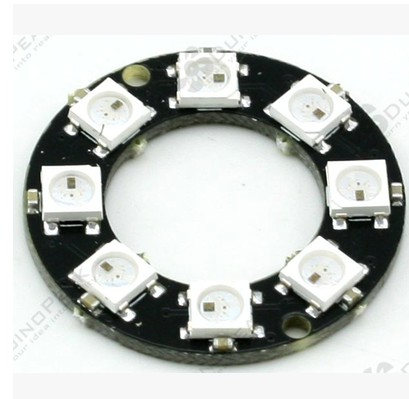 8 Bits 8 X WS2812 5050 RGB LED Ring Lamp Light with Integrated Drivers ► Photo 1/1