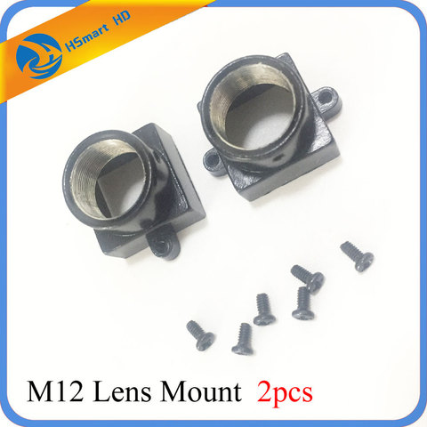 2PCS Metal M12 Lens Mount MTV Security CCTV Camera m12 Lens Holder Bracket Support Board Module For CCD AHD TVI 1080P mini Cam ► Photo 1/6