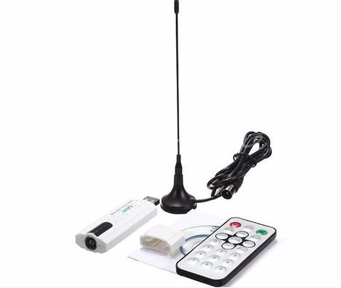 Digital DVB-T2/T DVB-C USB 2.0 TV Tuner Stick HDTV Receiver with Antenna Remote Control HD USB Dongle PC/Laptop for Windows ► Photo 1/6