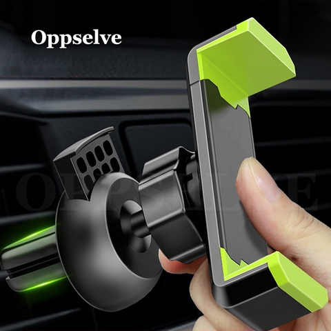 Car Phone Holder For iPhone XS Max X 8 7 Samsung S10 S9 Air Vent Mount Car Holder For Phone in Car GPS Mobile Phone Holder Stand ► Photo 1/6