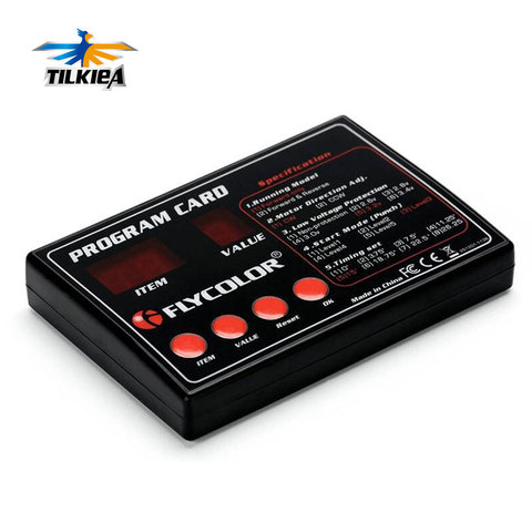 Rc Boat Flycolor 50 to 150A ESC programming Card ► Photo 1/1