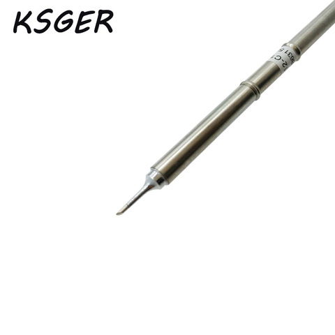 KSGER T12 Soldering Solder Iron Tips T12-C1 C4 CF4 DL52  Welding Iron Tips  For  FX951 T12 ► Photo 1/5