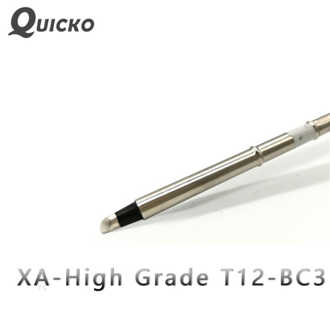 QUICKO XA High-gradeT12-BC2 BC1 BC3 soldering iron Tip/ small horseshoe-shaped Welding head for T12 series soldering station ► Photo 1/5