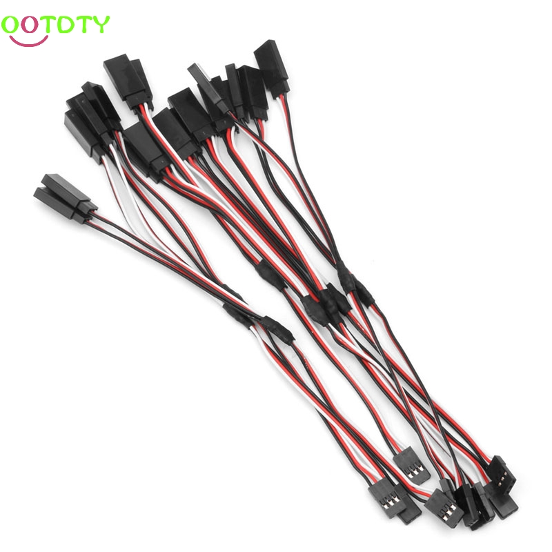 1/10PCS 150mm Servo RC Y Style Male to Female JR Wire Cord Extension Lead Cable 