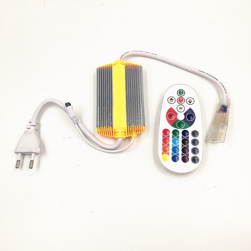 24-Keys Wireless IR Remote Dimmer Controller For RGB LED Light Strip 