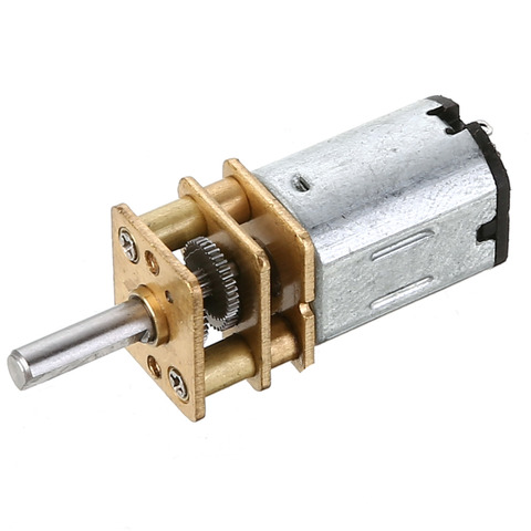 1pc N20 30/600/1000/1200RPM DC 3/6/12V Micro Deceleration Gear Reducer Motor Small Durable DC Geared Replacement Motors Mayitr ► Photo 1/6