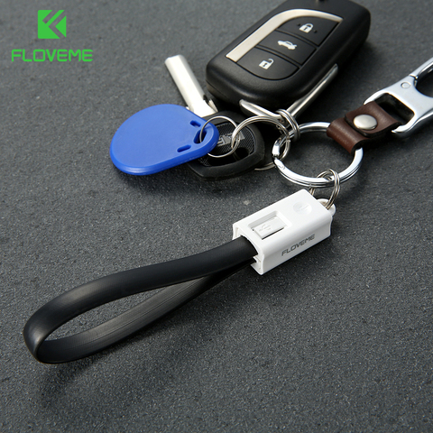 FLOVEME USB Type C Cable For Samsung Galaxy Note 9 S9 S10 Keychain USB C Cable For Oneplus 6 5t Nokia 8 Type-c Charger Data Cabo ► Photo 1/6