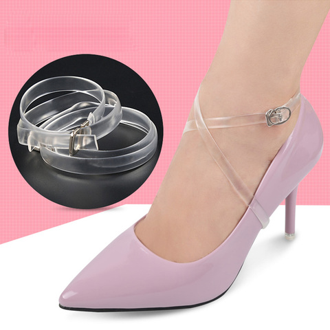 2 Piece Extra Long Transparent Shoe Straps Lace High Heel Shoelace Accessories For Women ► Photo 1/6