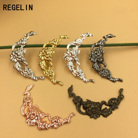 REGELIN Vintage Copper Flower Charms Pendant 20pcs/lot for DIY Necklace Bracelet Jewelry Findings Making Craft ► Photo 1/3