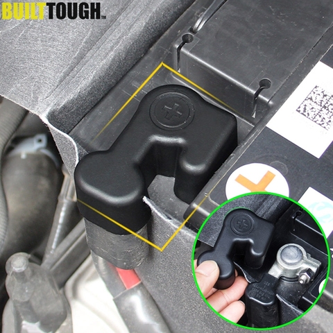 Battery Cathode Positive Electrode Pole Terminal Protective Cover For Skoda Kodiaq Karoq Octavia Superb MK3 2014-2022 Yeti 09-18 ► Photo 1/6