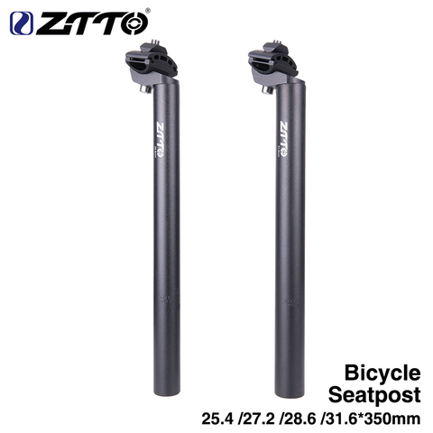ZTTO Bicycle Parts MTB Road  Bike Bicycle Seat Post Tube Superlight SeatPost 25.4 27.2 28.6 31.6 350mm ► Photo 1/6
