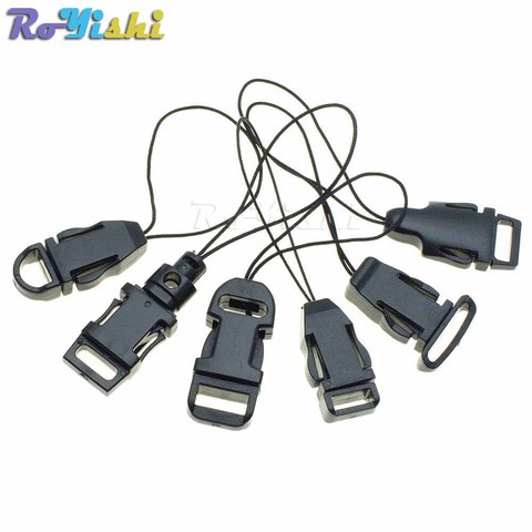 10pcs/pack Detachable Buckle For Lanyard Worker Tag ID Card Holder Lanyard Accessories ► Photo 1/5