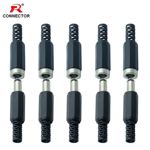 10pcs DC power connector soldering 5.5x2.1mm Female DC jack adapter DC cable terminal DC power plug&jack ► Photo 1/6