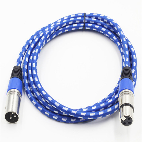 XLR Audio Cable Male To Female Adapters XLR Balanced Cable For Microphone Mixer Amplifier 3 Pin XLR Extension Cord Connector ► Photo 1/6