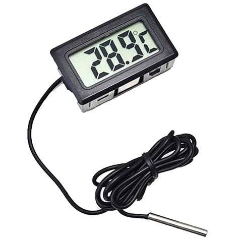 -50℃～110℃ Car interior thermometer tool With probe digital thermometer electronic thermometer sensor Outer packaging ► Photo 1/1