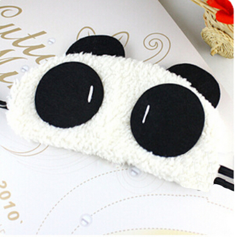 Cute Panda Sleeping Eye Mask Nap Cartoon Eye Shade Sleep Mask Bandage on Eyes for Sleeping New ► Photo 1/4