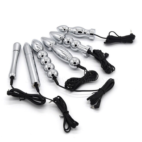 New Electric Shock Accessories Alloy Anal Plug Double Electrode Metal Prostate Massage Stimulation Erotic Sex Toys For Men Woman - Price history & Review | AliExpress Seller - SexyBaby Secret Shop Store | Alitools.io New Electric Shock Accessories Alloy Anal Plug Double Electrode Metal Prostate Massage Stimulation Erotic Sex Toys For Men Woman - Price history & Review | AliExpress Seller - SexyBaby Secret Shop Store | Alitools.io