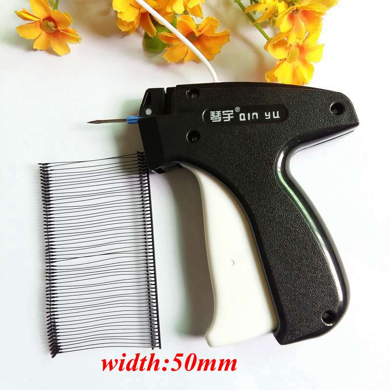 5000pc 50mm/2”Clothes Garment Price Label Tag Gun Barbs Tagging Fasteners Tool 