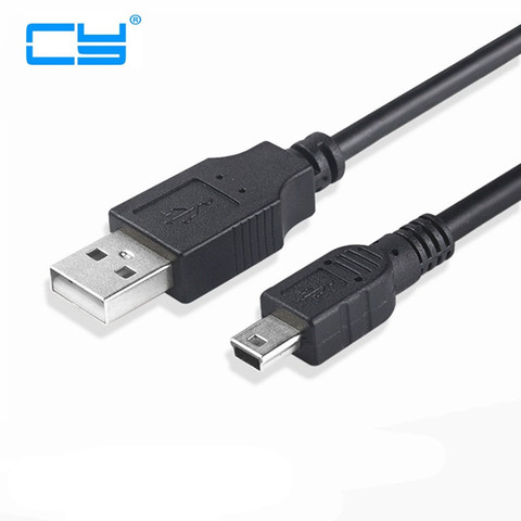 0.3m 0.5m 150cm 3 Meters 5m 2.0 Mini USB Charger Power Cable Cord For Camera Sony PS3 Controller Pure Copper E2shopping ► Photo 1/5