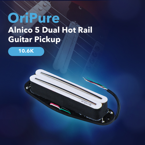 OriPure Humbucker Pickup Electric Guitar Dual Rail Pickup Alnico 5 Single-Coil-Sized Guitar Parts Accessories ► Photo 1/5