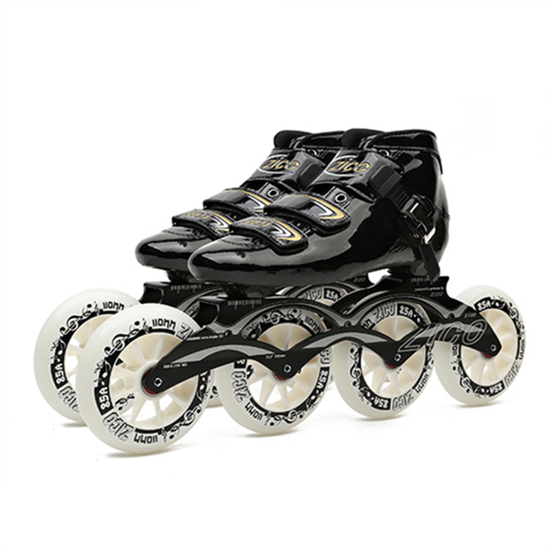 Advanced Carbon Fiber Inline Skates Boot 7075 Alloy CNC Frame 85A Durable  PU 110mm 100mm 90mm Roller Skating Wheels Track Racing - Price history   Review | AliExpress Seller - CHL equipments Store | Alitools.io