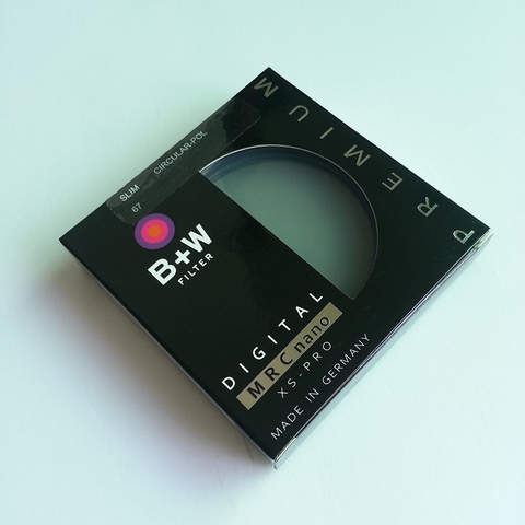 B+W CPL 67mm 72mm 77mm 82mm XS-PRO MRC Nano Haze Filter Polarizer / Polarizing CIR-PL Multicoat Protective For Camera Lens ► Photo 1/6