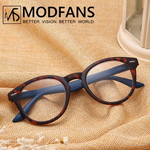 Reading Glasses Women Men Round Presbyopic Eyeglasses Leopard Retro Frame Spring Hing Readers Diopter +1 2 3 4 ► Photo 1/6
