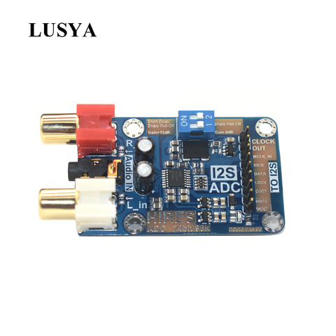 Lusya lossless digital audio I2S ADC decoder Support 24bit 96K I2S Signal output A1-003 ► Photo 1/6