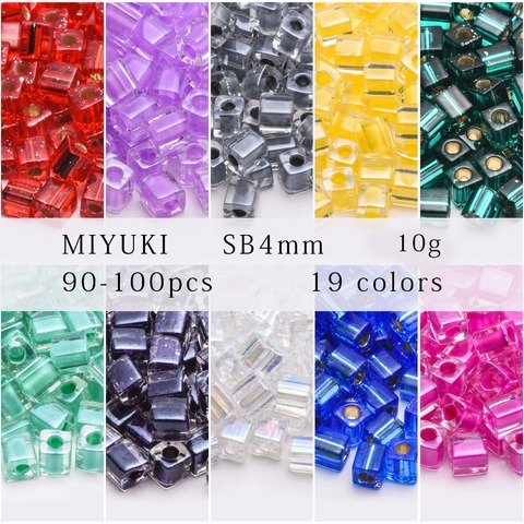 assoonas Z02,4mm,seed beads,miyuki beads,jewelry accessories,glass square beads,jewelry making,supplies for jewelry,1g/or/10g ► Photo 1/6