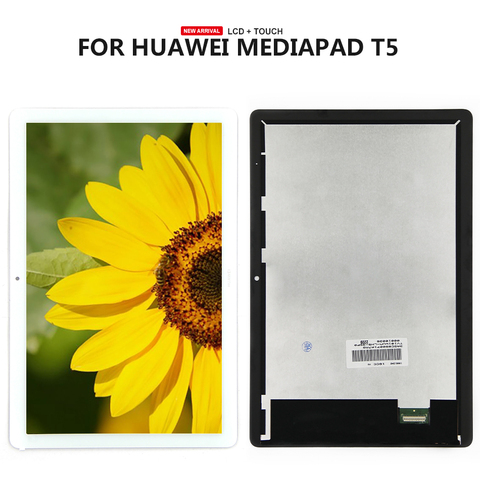 For 10.1 Huawei MediaPad T5 10 AGS2-L03 AGS2-W09 AGS2-L09 AGS2-AL00HA LCD  Display Touch Screen Digitizer Panel Assembly - Price history & Review, AliExpress Seller - happy_shopping_365