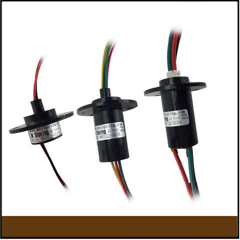 Large Current 30A 2/3/4/5/6 Channel Slip Ring 22mm/31mm Rotate Connector Slip Rings SRC-22-0X30A Capsule Conductive Slip ring ► Photo 1/6