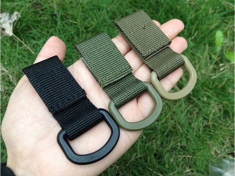 Tactical Backpack Military molle attach Nylon Webbing hanging buckle Quickdraw Carabiner Clip Camp Hike Outdoor Webdom web tool ► Photo 1/1