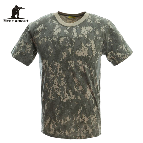 Mens Cotton Camo Tee Shirt