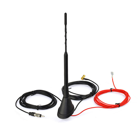 Superbat Universal Roof Mount Digital DAB Antenna with Amplifier for DAB DAB+ AM/FM Car Radio Antenna Aerial SMB Connector ► Photo 1/5