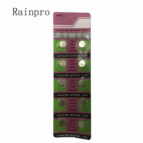 Rainpro 10PCS/LOT  AG6 CX921 LR920 LR921 371A 171 SR920SW   button battery for watch . ► Photo 1/1