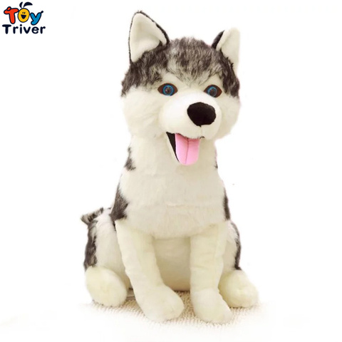 Cute Wolf Dog Husky Plush Toys Stuffed Animals Doll Kids Baby Children Girlfriend Boys Birthday Gifts Home Room Decor Crafts ► Photo 1/6