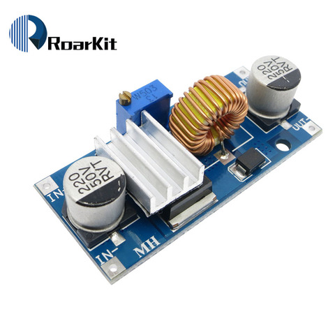 5A XL4015 DC-DC Step Down Adjustable Power Supply Module LED Lithium Charger ► Photo 1/6