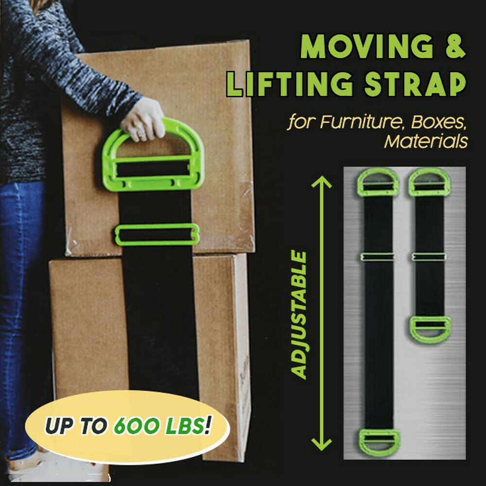 Lifting Moving Strap Transport Belt Wrist Straps Furniture Home Move Tools 