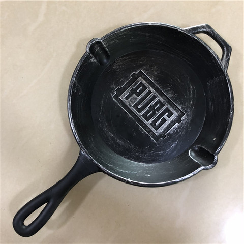 1:1 Cosplay Weapon Prop PUBG Saucepan Game Anime Role Play Halloween Cos Kids Gift Safety PU 42cm ► Photo 1/6