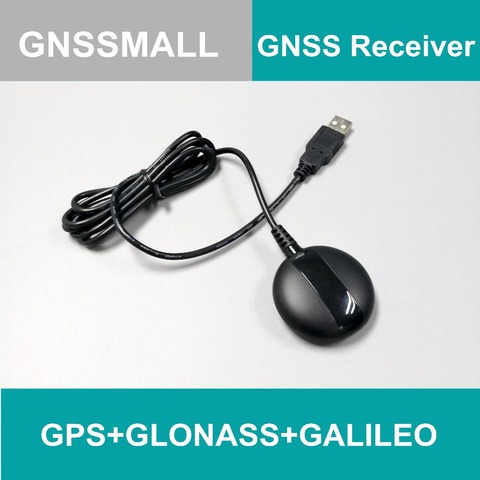 TOPGNSS USB GPS receiver GLONASS GALILEO M8030 Dual GNSS receiver module antenna aptop PC,GN800G,better than BU-353S4 G-mouse ► Photo 1/2