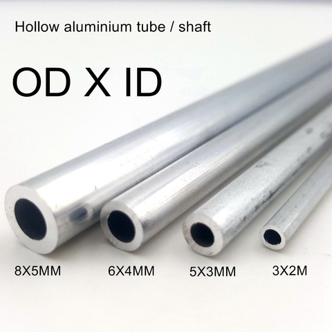 10CM/20CM Hollow aluminum tube axle Aeromodel metal tube Drive shaft tube ► Photo 1/3