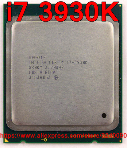 Intel Core i7 3930K processor i7-3930K Desktop CPU 6-cores 3.20GHZ 15MB 32nm LGA2011 free shipping ► Photo 1/1