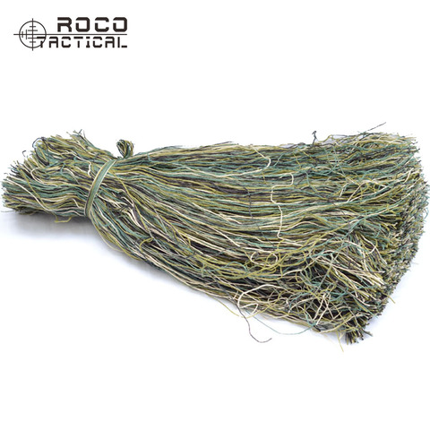 ROCOTACTICAL Synthetic Ghillie Thread Burlap Yarns For Ghillie Suit Ghillie Paintball Camouflage Kit Synthetic Thread 1Bag/Lot ► Photo 1/2