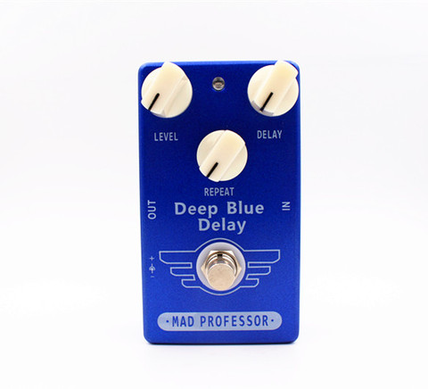 High Quality Deep Blue Delay Electric Guitar Pedal Effect Delay With True Bypass ► Photo 1/6